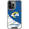NFL Los Angeles Rams iPhone 16 Pro Clear Case
